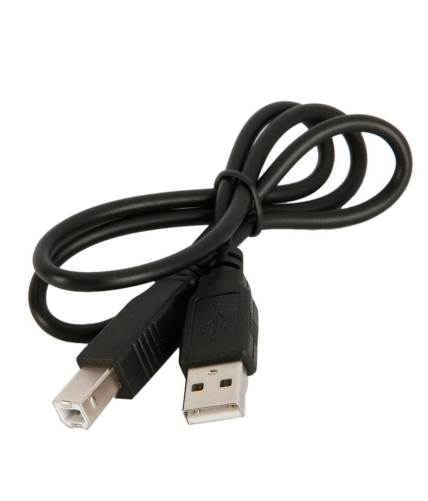 TECHDELIVERS USB 2.0 A Male to B Male Scanner Cord Printer Cable Compatible with HPCanonEpsonDellSamsung,More 35CM 