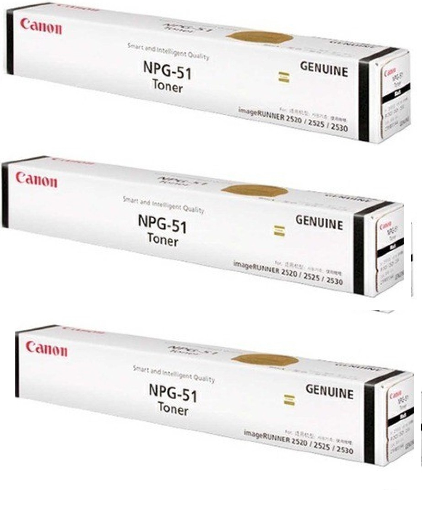 Canon Npg 51 Toner Cartridge 3 Pack
