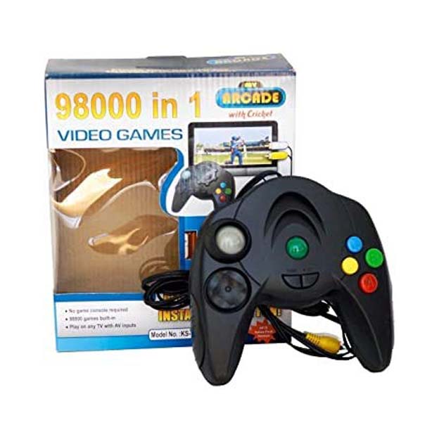 98000 in 1 Built in Video Games Plugs Into Any TV for Instant Gaming, Requires No Expensive Game Console