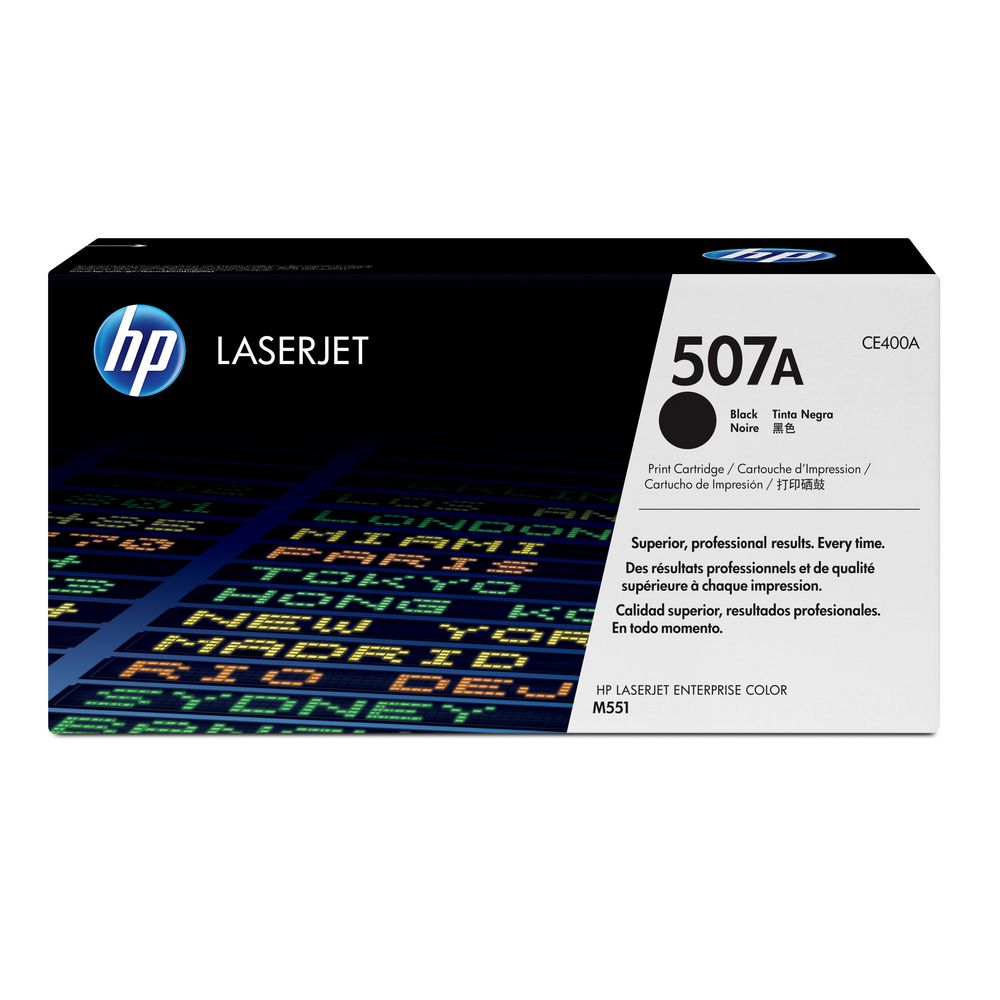 HP 507A Laserjet Pro Single Color Toner Black