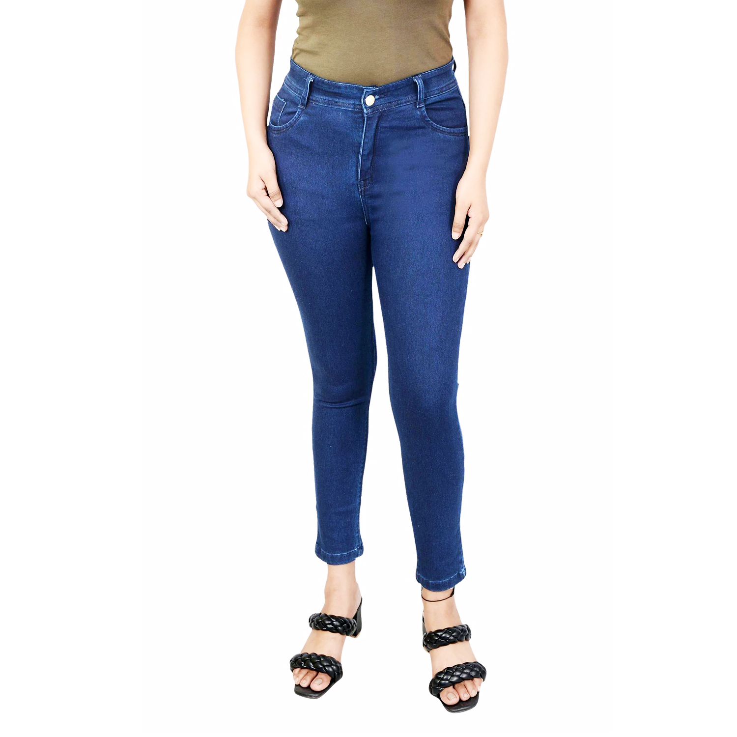 Women Blue Super Skinny Fit Stretchable Jeans