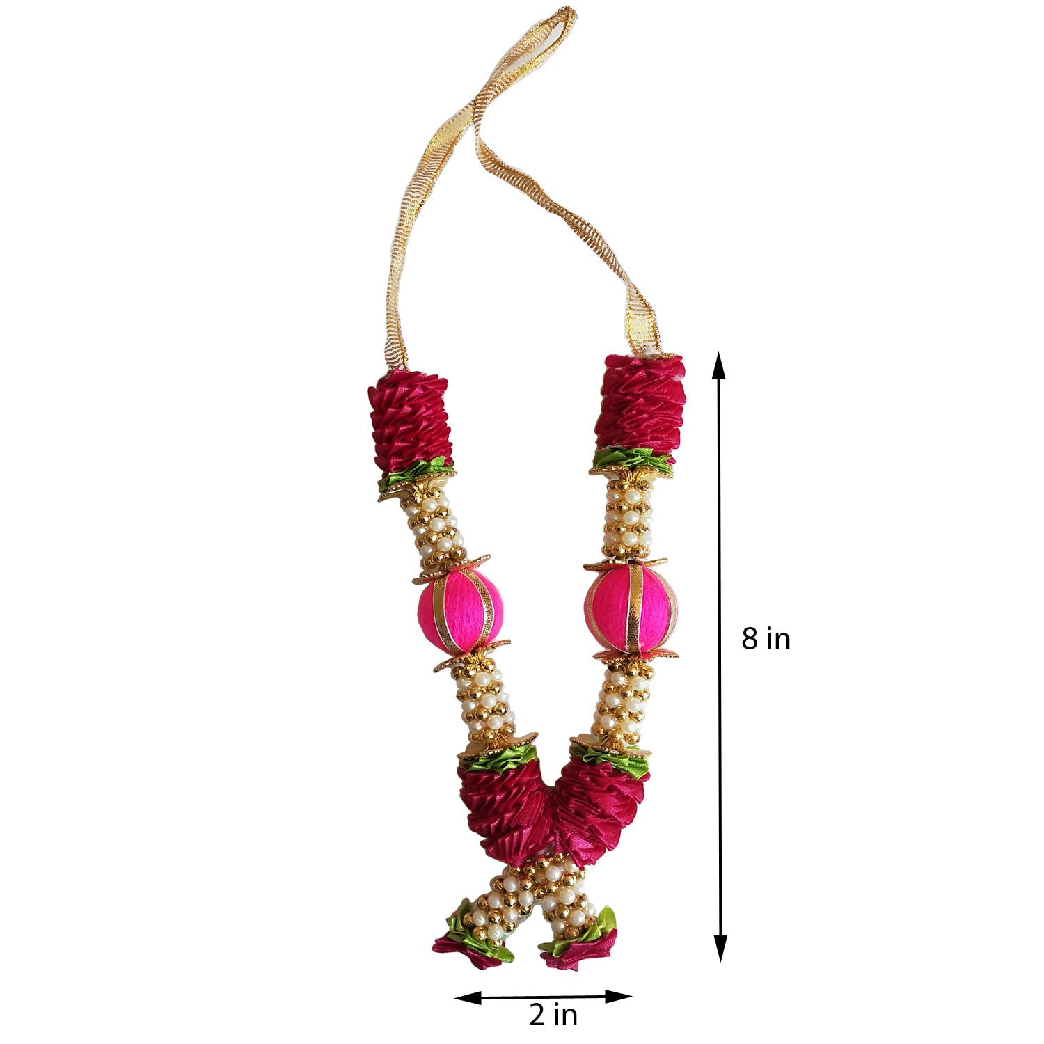 Buy Beautiful Artificial Flower Garland/Pooja Haar Mala for God Idols