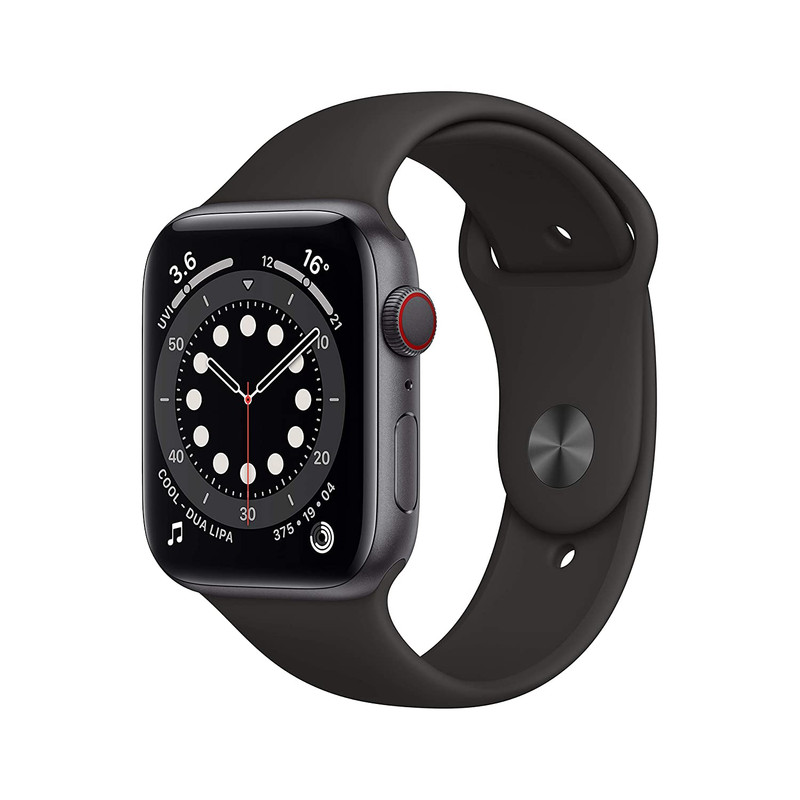 iWatch Series 7 GPS + 44 mm + Touch Screen Aluminium Case With Silicon Strap 34