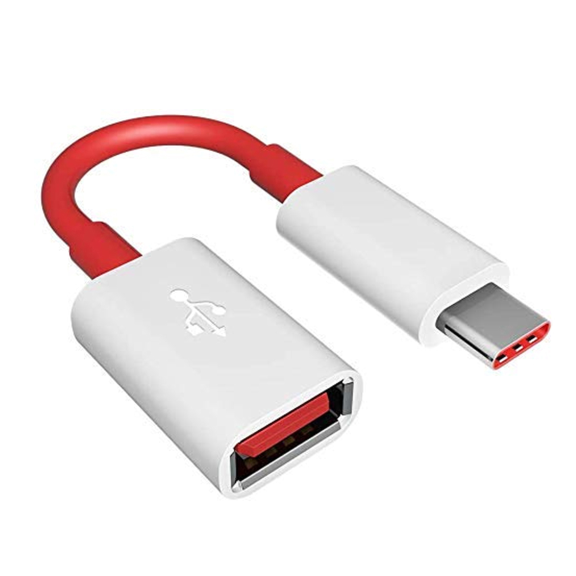 USB Type C OTG Cable  Red 
