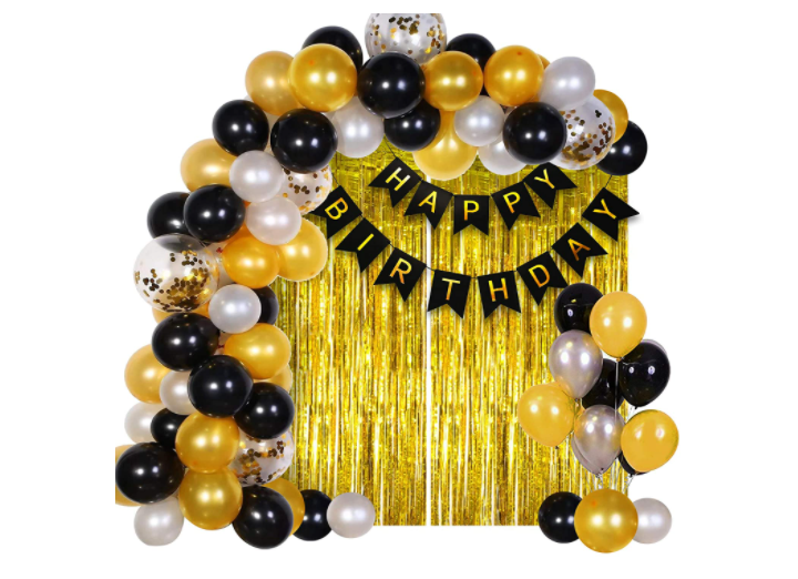 Buy Blooms Royal theme Birthday Decoration Pack of 42 Pcs. Online