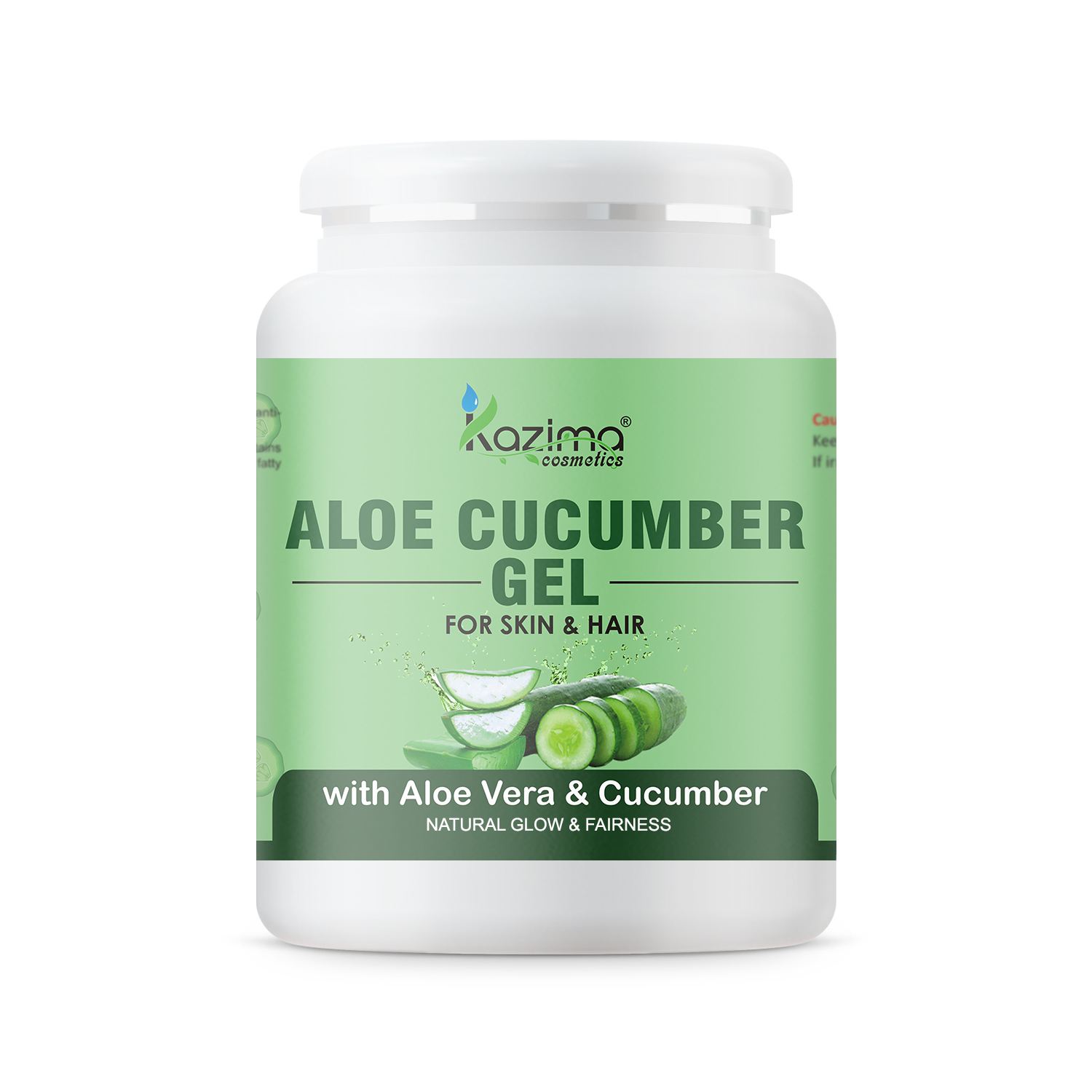 Buy KAZIMA Aloe Cucumber Gel with Pure Aloe Vera Cucumber for Face