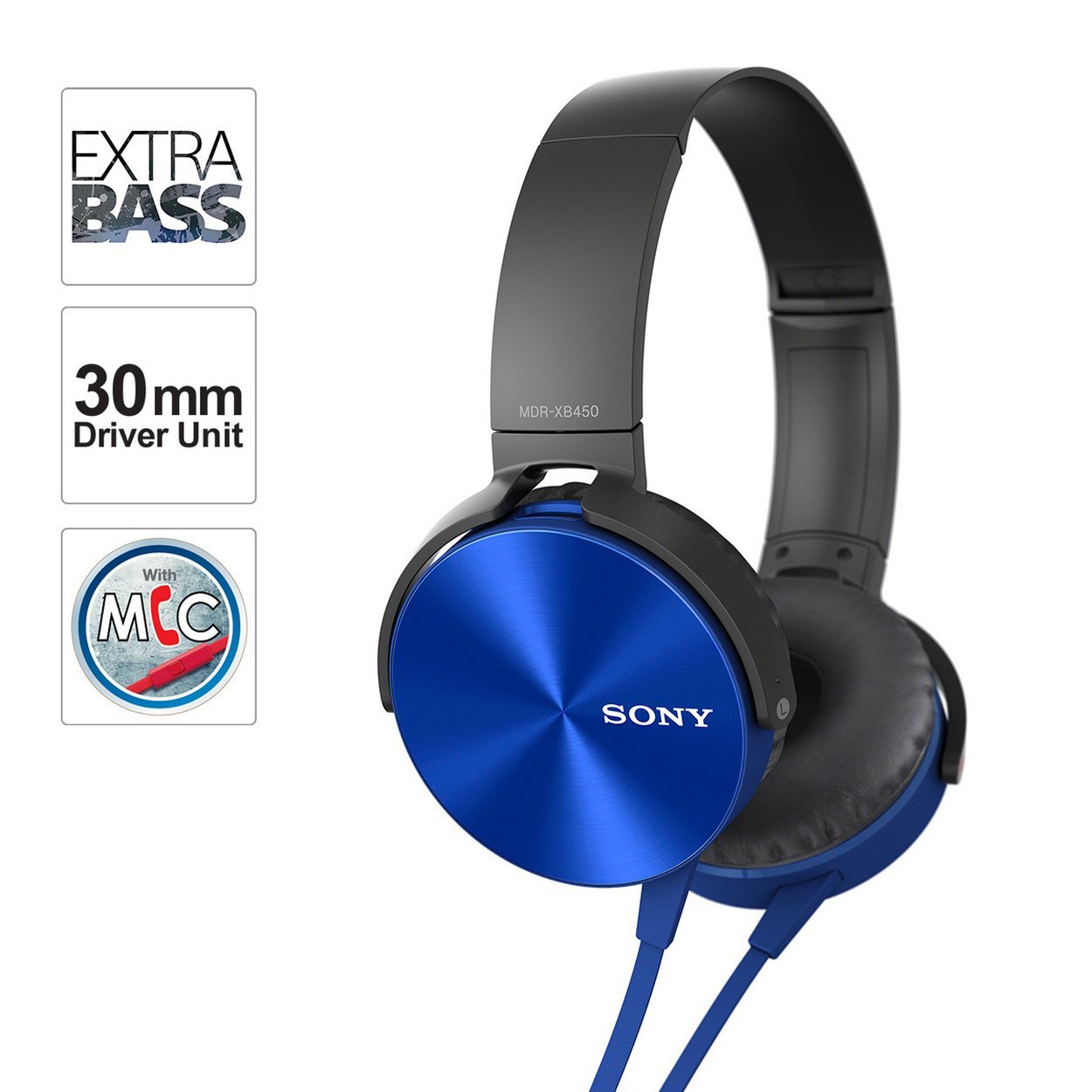Sony MDR XB450AP Extra Bass Headphones