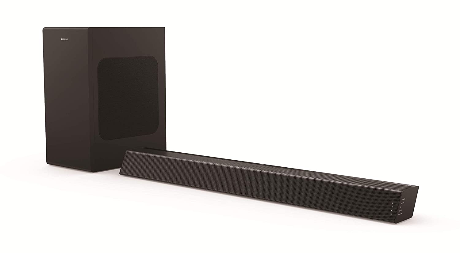 Philips Audio TAB7305 300W Bluetooth Soundbar with Wireless Subwoofer with Dolby Audio For Clearer Sound  Black 