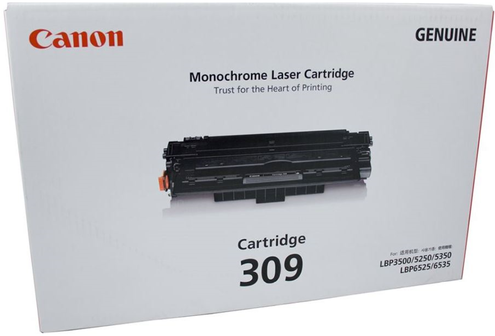 Canon 309 Toner Cartridge For Use LasertSHOT LBP3500, LBP3900, LBP3950