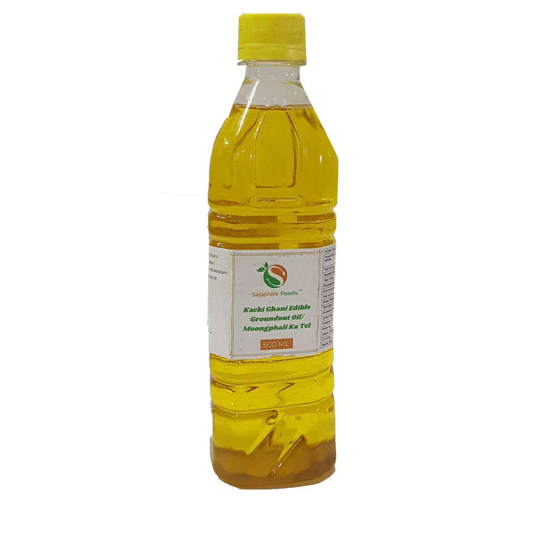 Buy Sapphire Foods Kachi Ghani Edible Groundnut Oil /Moongphali Ka Tel ...