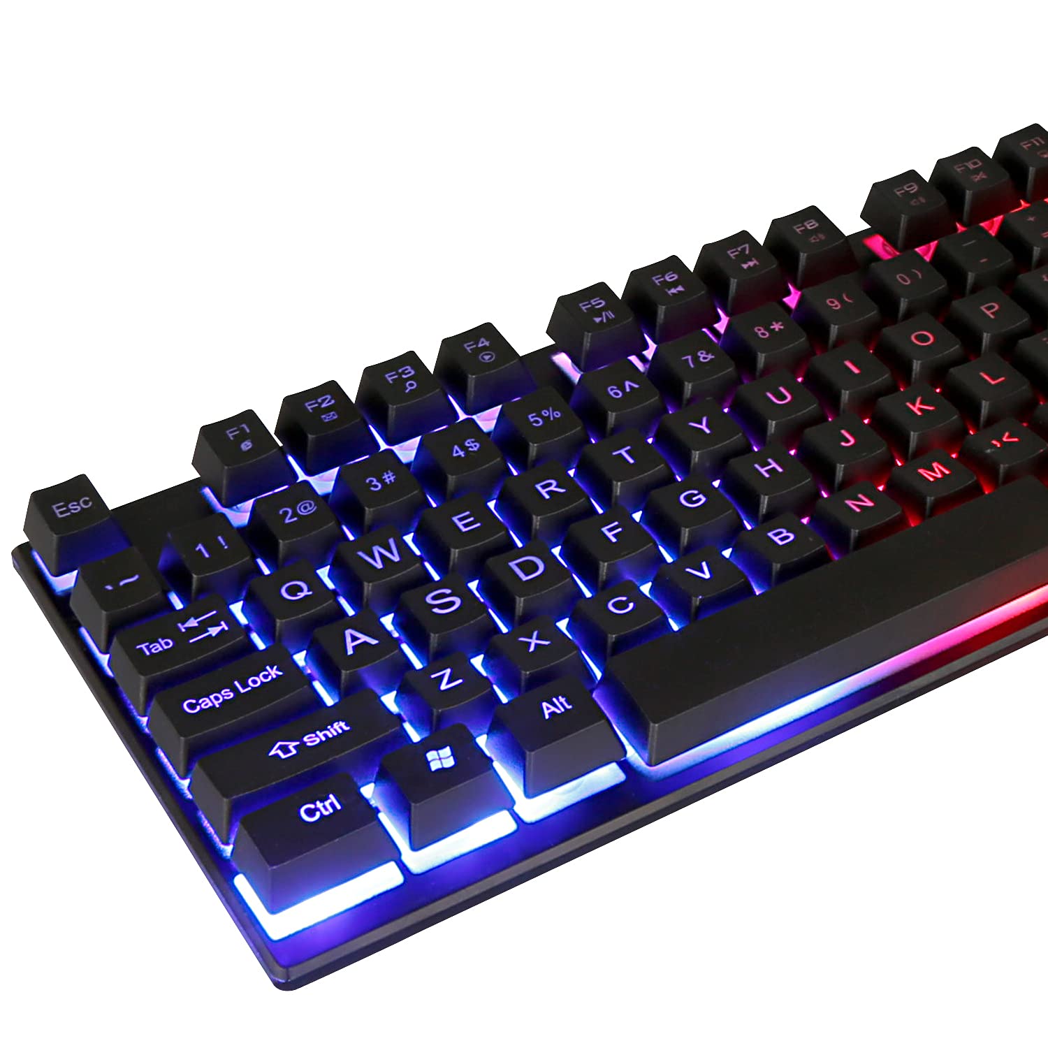 Rainbow Backlit Keyboard Laptop Buy Zoook Concord Gaming Keyboard Rainbow Backlit RGB Lights 104 Keys
