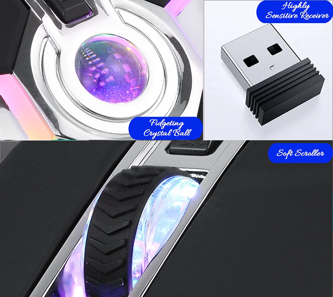 Buy Zoook Terminator Wireless Gaming Mouse Rechargeable 2400 DPI