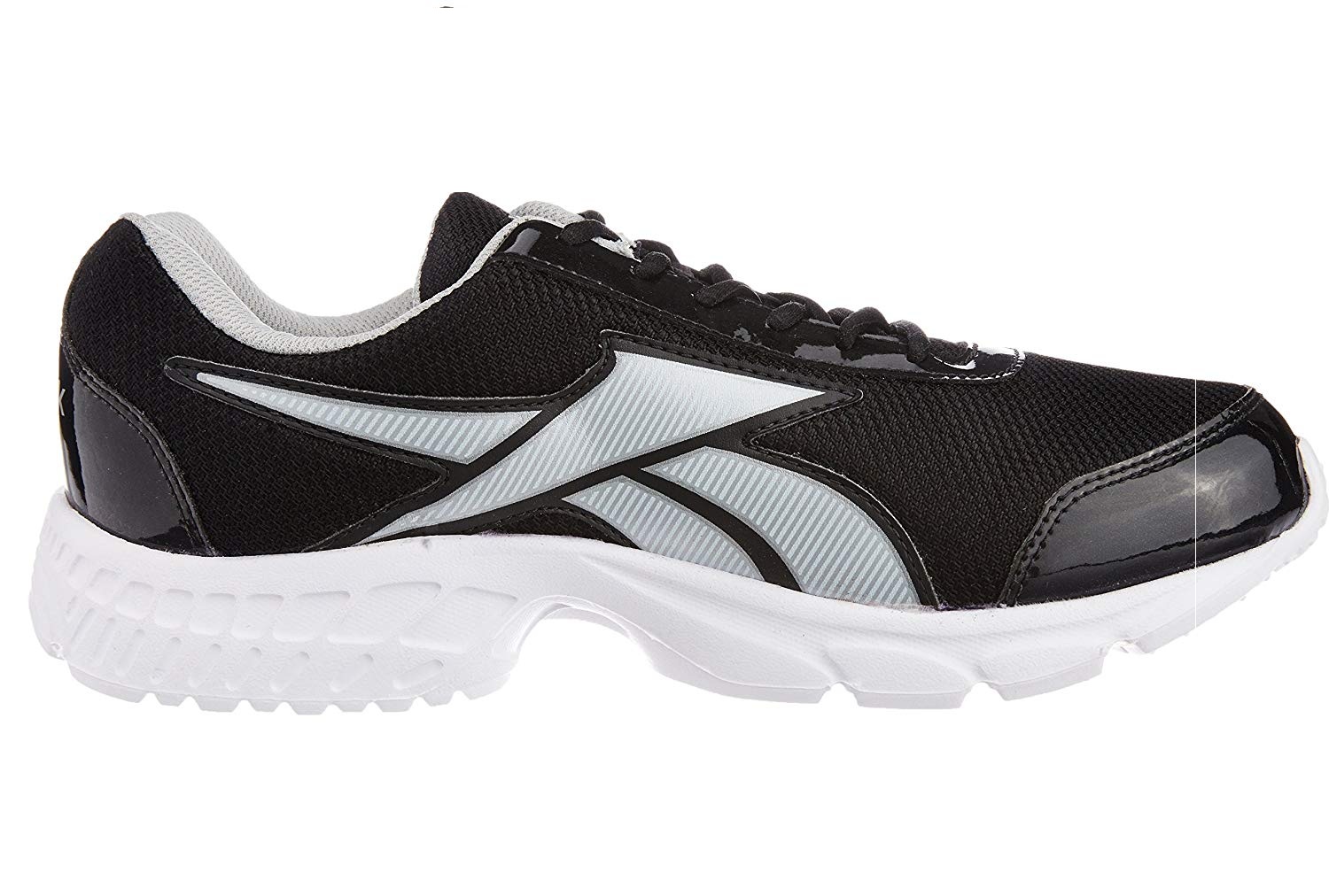 reebok men black running shoes m44506