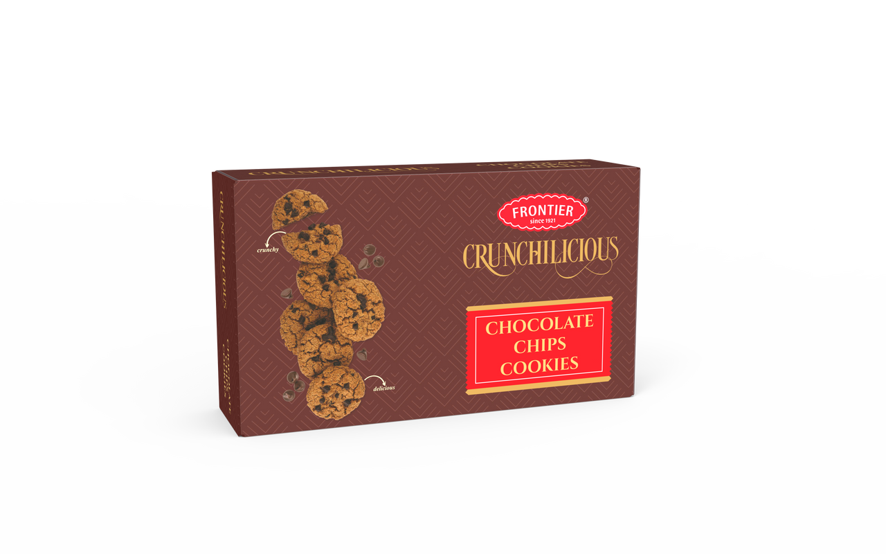 Buy Frontier Chocolate Chips Biscuits - Crunchy and Delicious Cookies ...