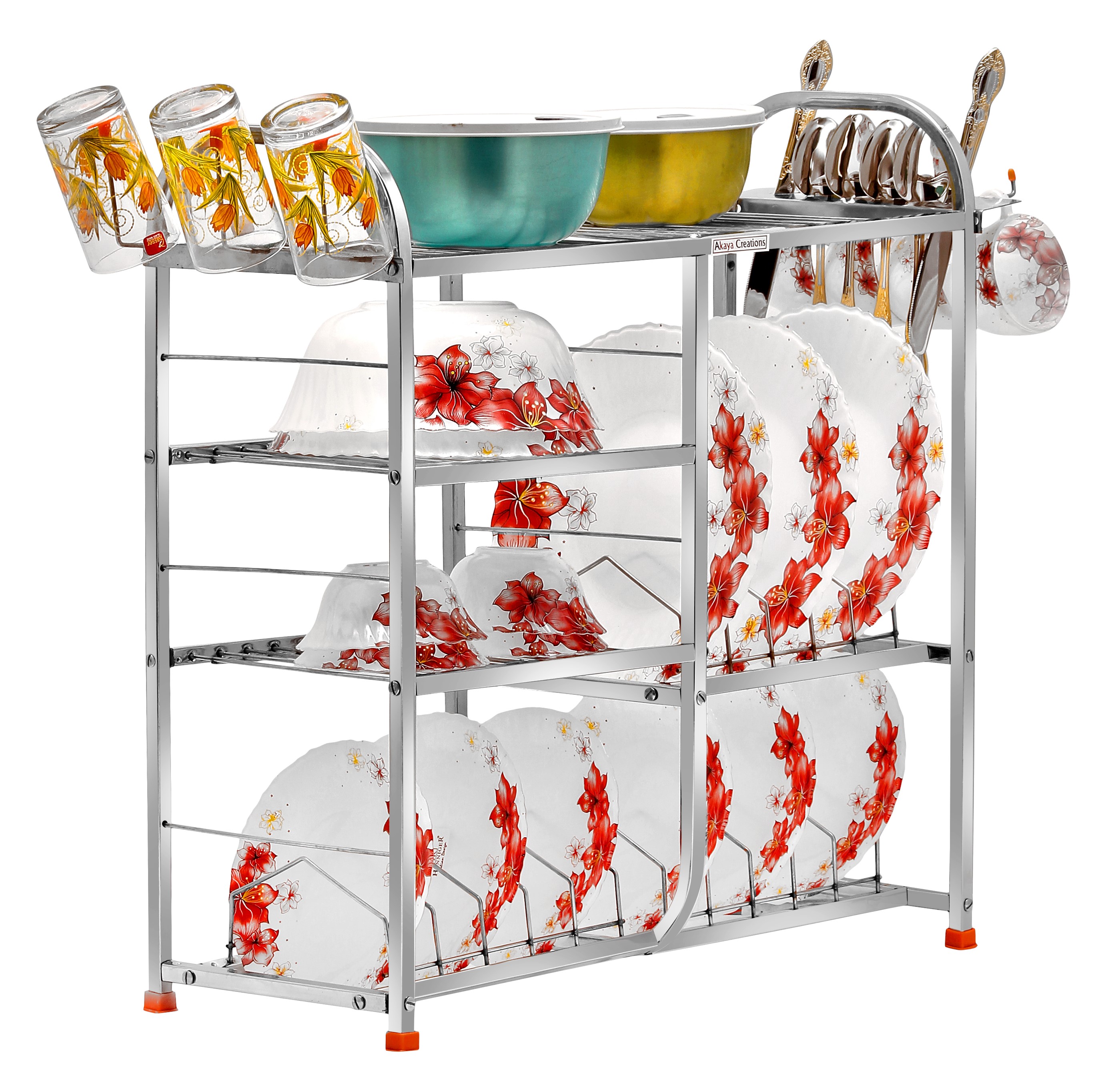 Buy Winstar Stainless Steel Shelf Wall Mount Kitchen Racks Dish Rack