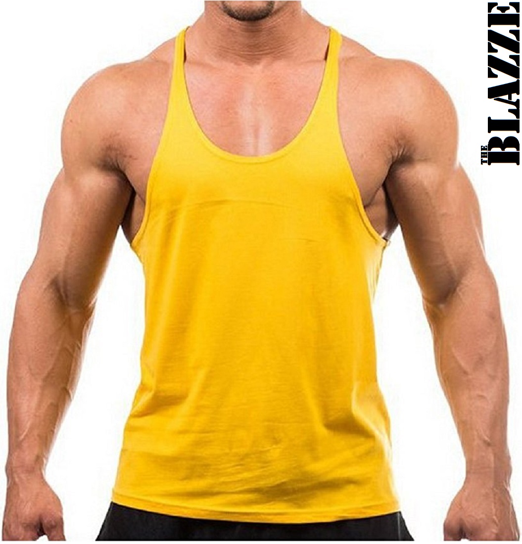 Buy The Blazze Gym Tank Stringer Gym Vest for men Online - Get 49% Off
