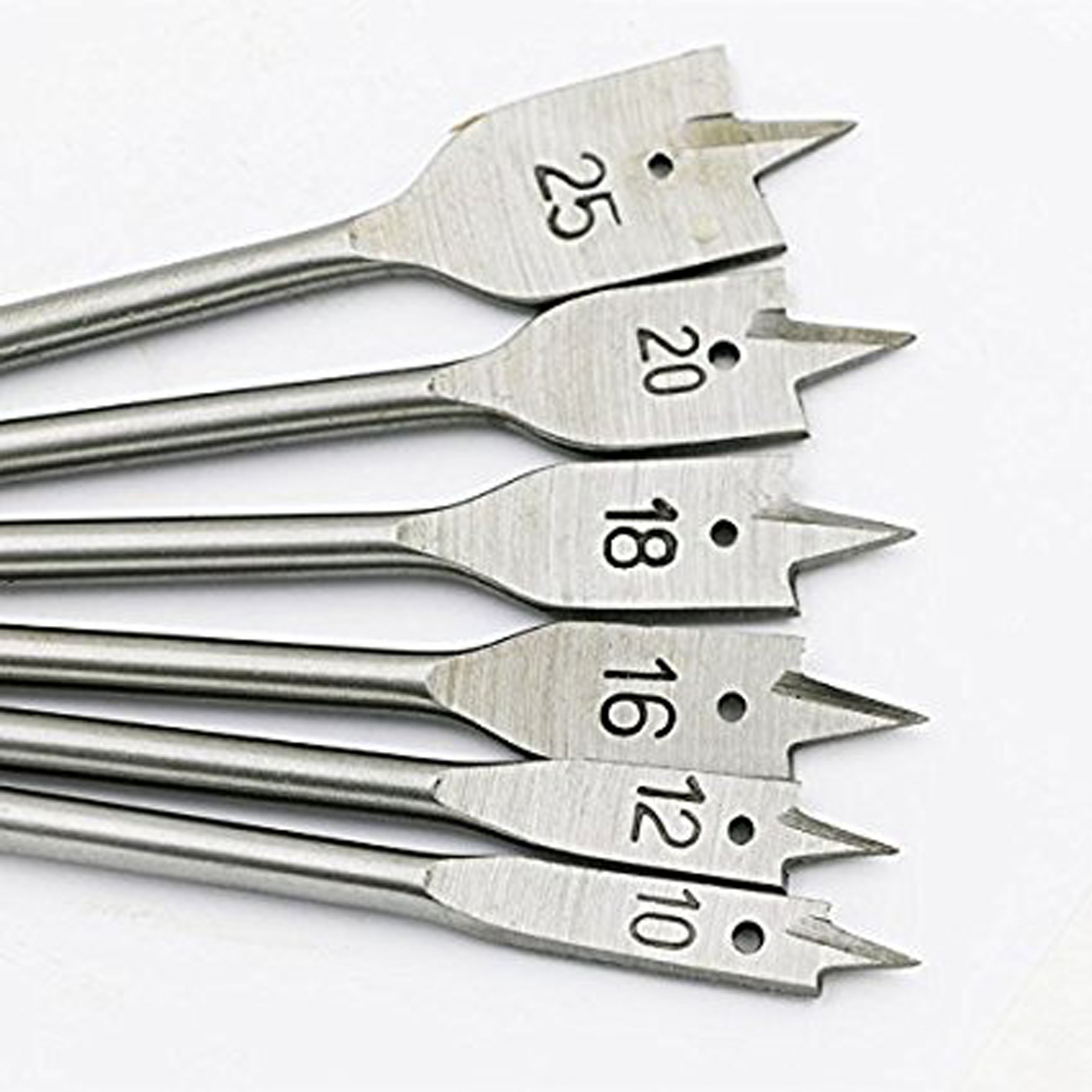 Buy 6 PCs Spade Wood Drill Bit Set Hole Saw Cutter Woodworking Tools