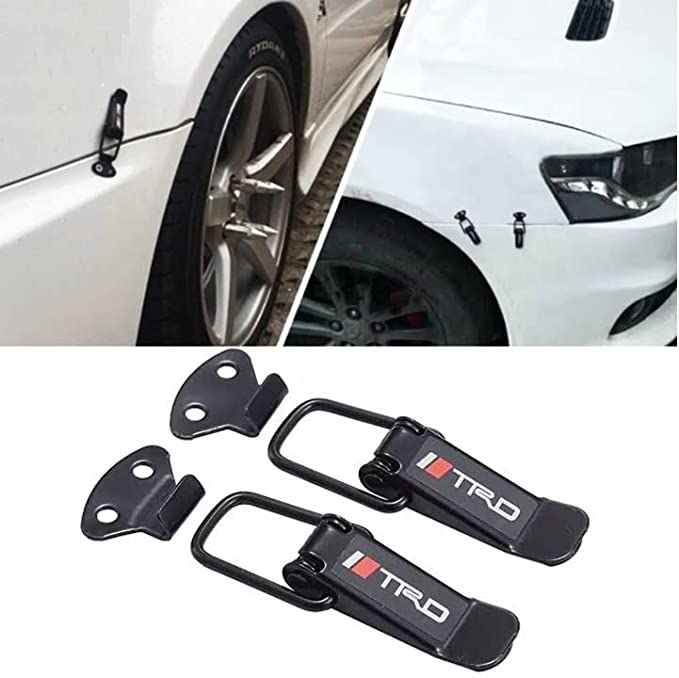 Buy Car Bumper Security Hook Lock Clips Kit Quick Release Fasteners TRD