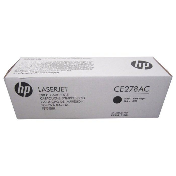 Buy HP CE278AC Black Laserjet Toner Cartridge Online @ ₹1999 from ShopClues