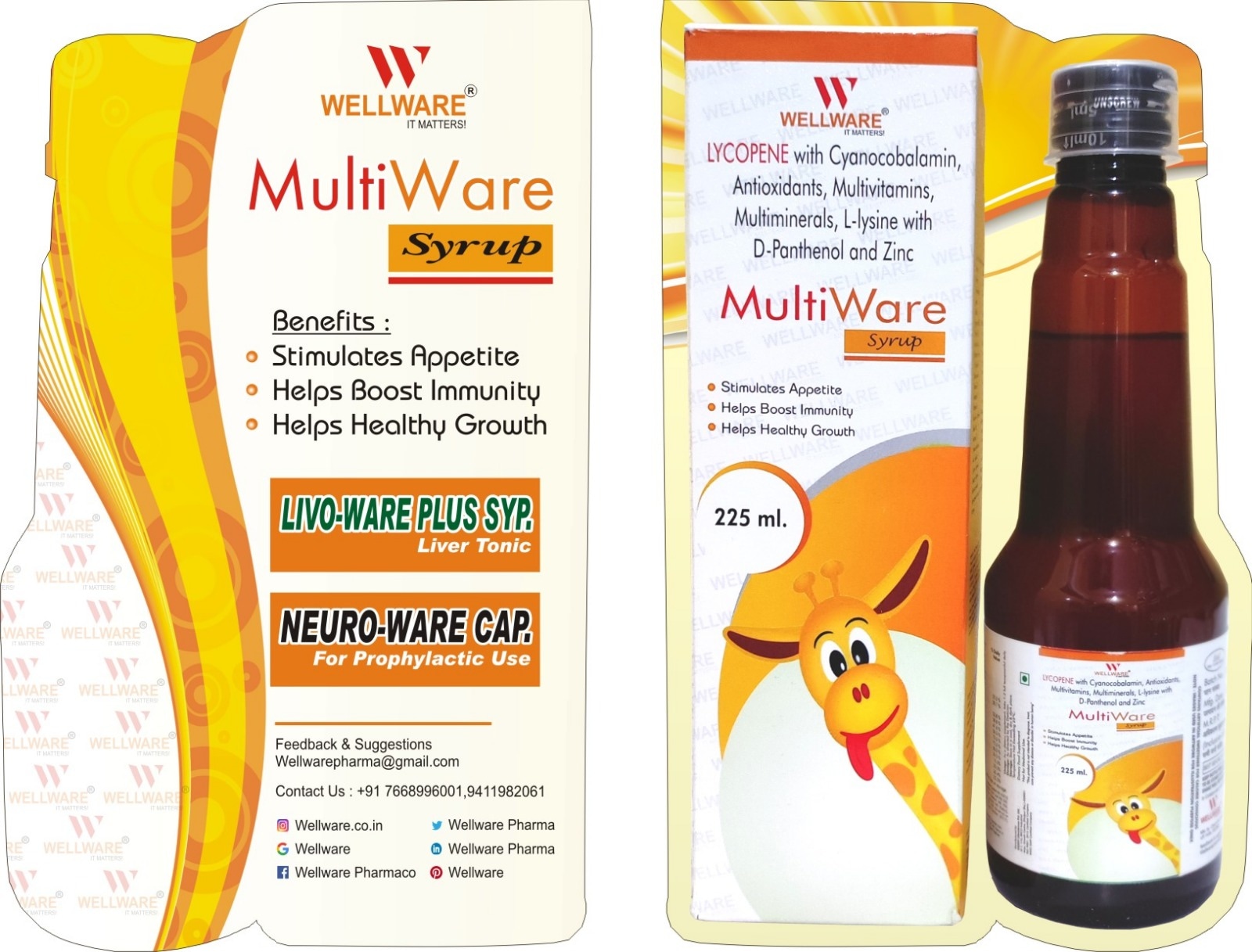 Buy WELLWARE MULTIWARE LYCOPENE MULTIVITAMINS ,MULTIMINERAL ...