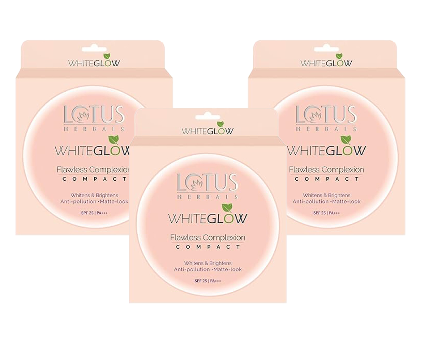 Buy Lotus Herbals Whiteglow Flawless Complexion Compact Matte Look Spf ...