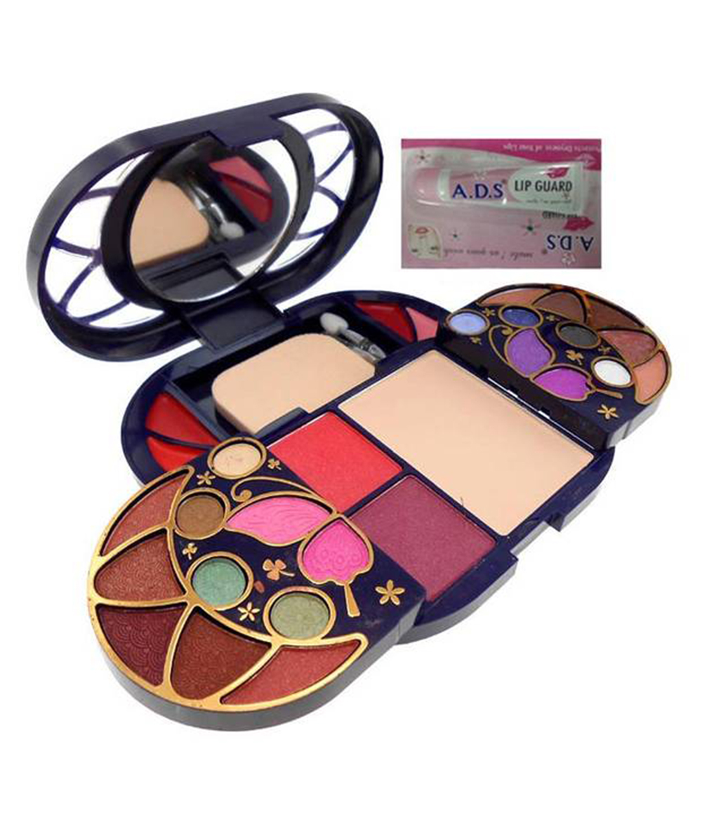 Buy ADS Multicolour Makeup Kit With Lip Guard Online @ ₹399 from ShopClues