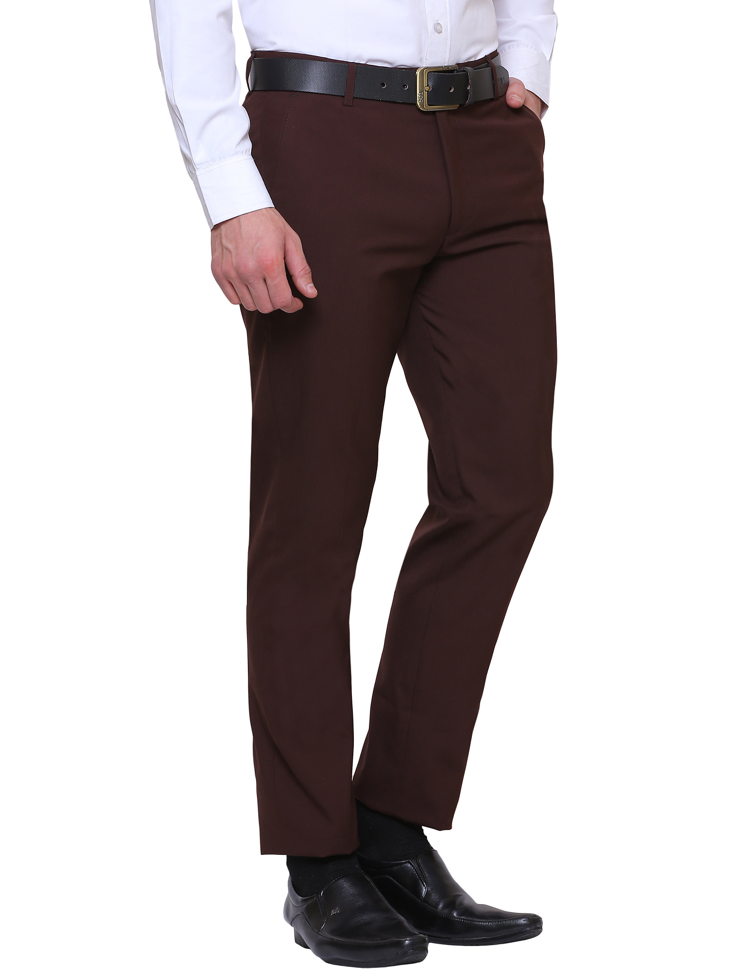 Buy Inspire Coffee Formal Trouser Online @ ₹649 from ShopClues