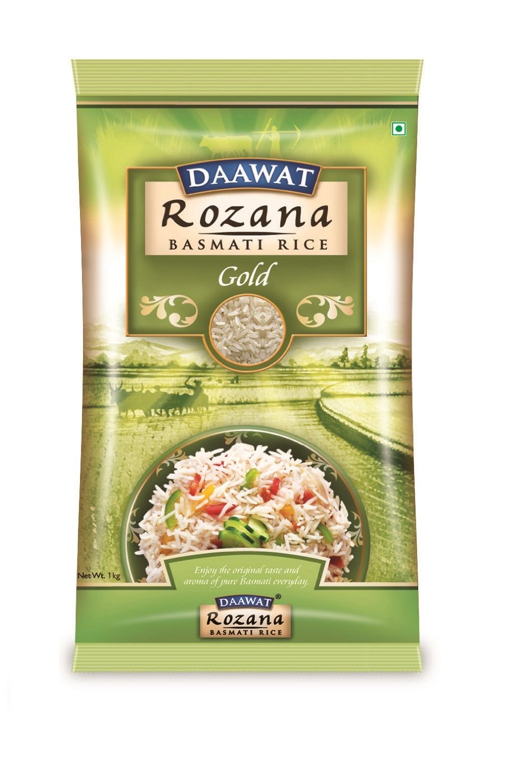 Buy Daawat Rozana Gold Basmati Rice 1kg Online ₹350 From Shopclues