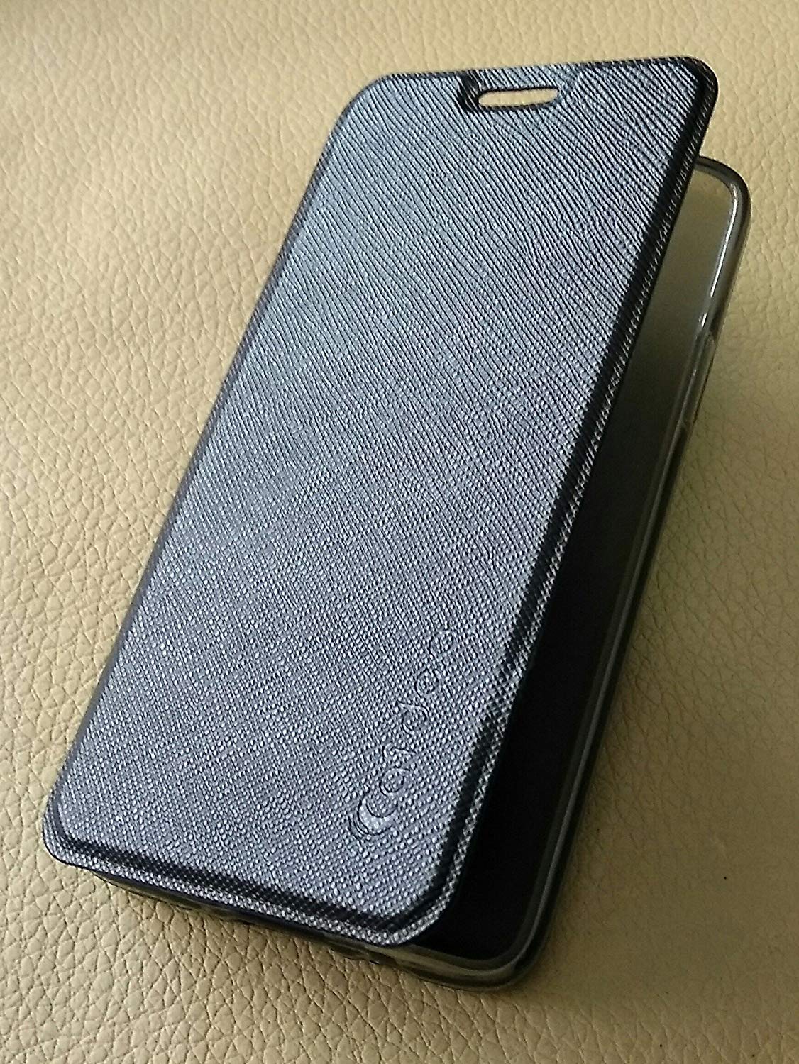 Motorola Moto G4 Plus Flip Cover Black