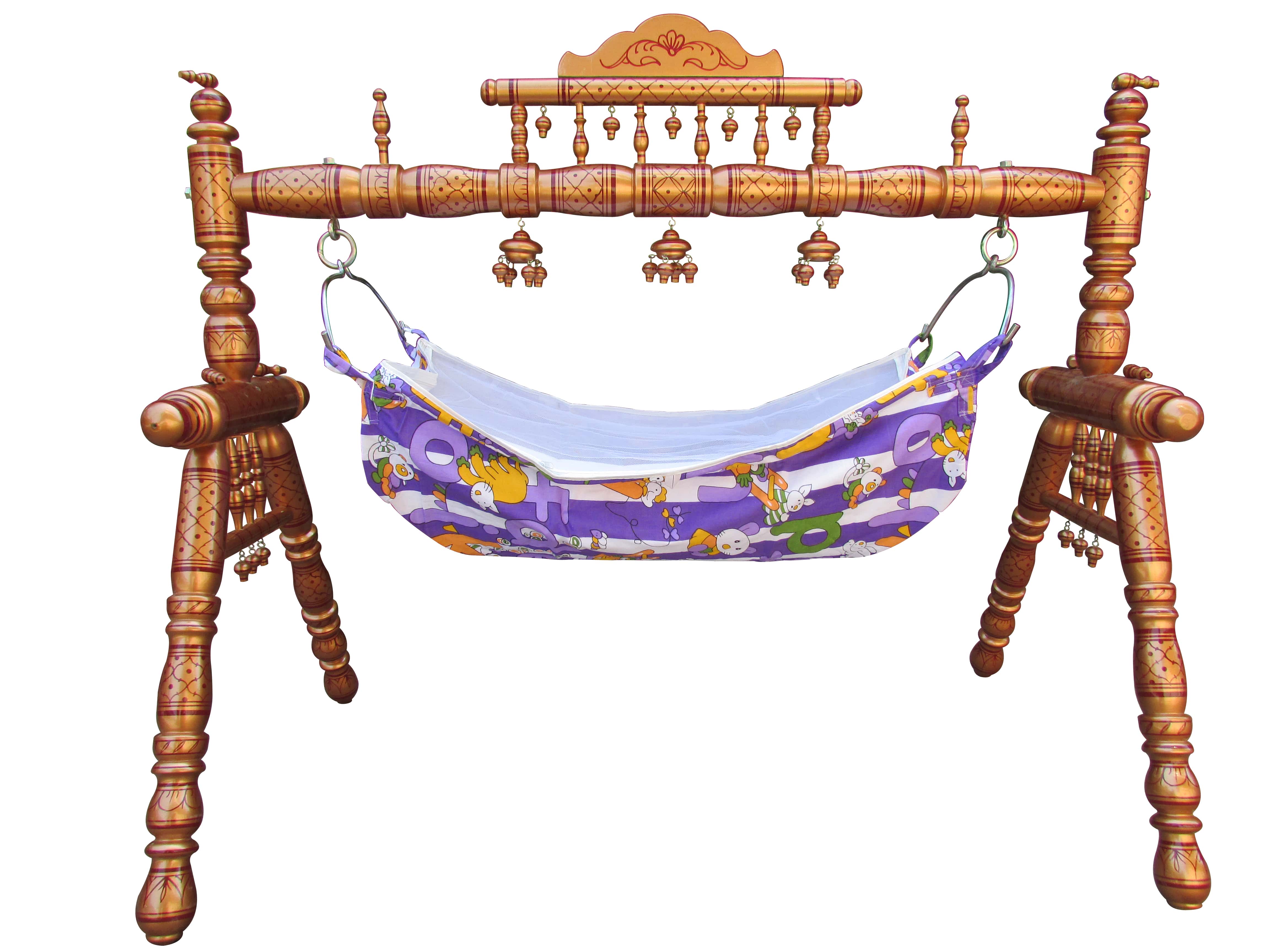 Buy Baby Cradle Wooden Baby Cradle Folding Cradle Baby Swing Hastakala