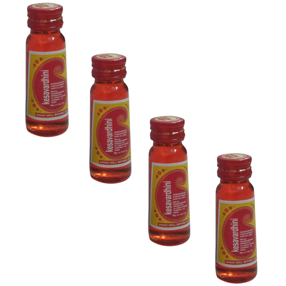 Buy KESAVARDHINIWomenGirl Hair Oil (Pack of 4) Online ₹199 from ShopClues