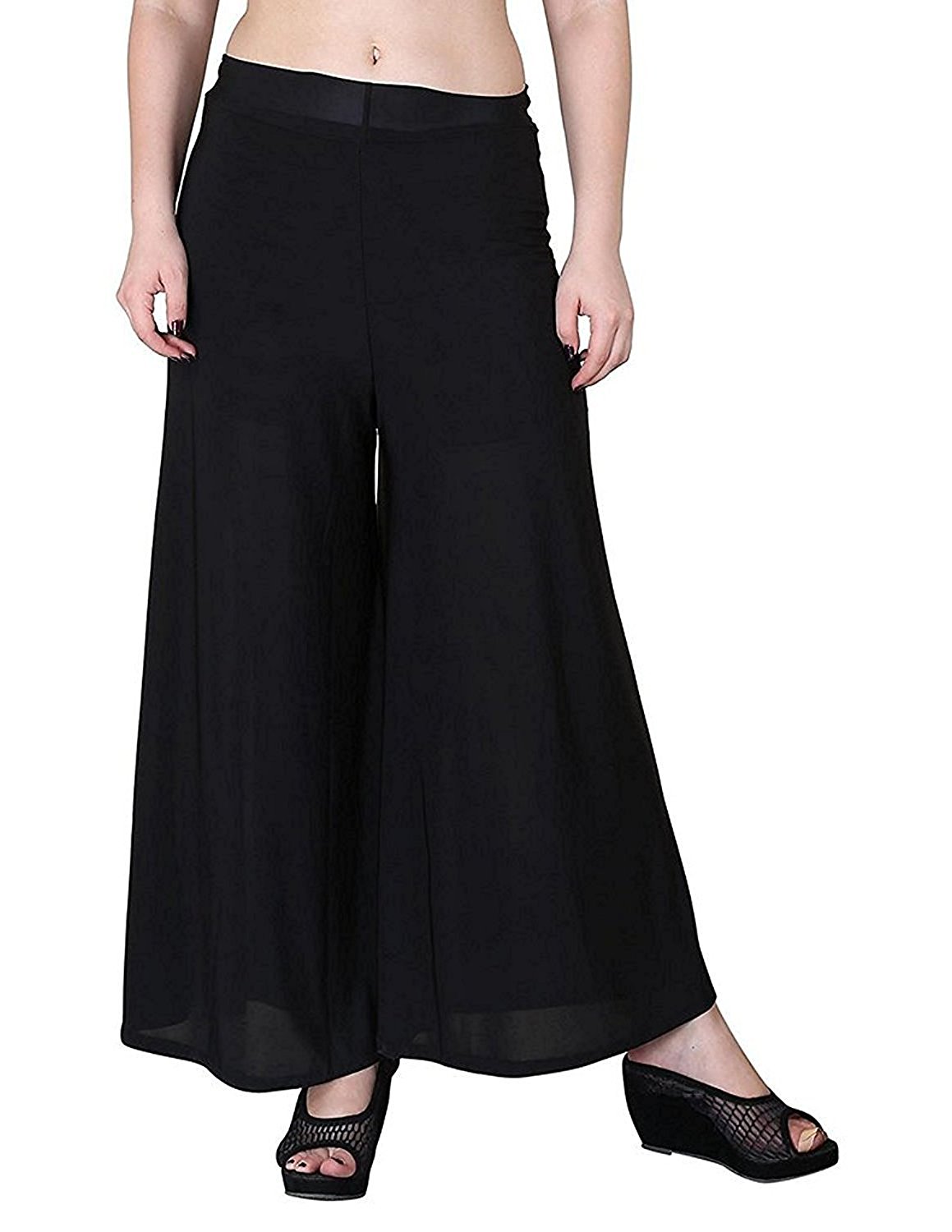 Buy @rk New Fashion Causal Women Casual Summer Palazzo Pants ,Plazzo ...