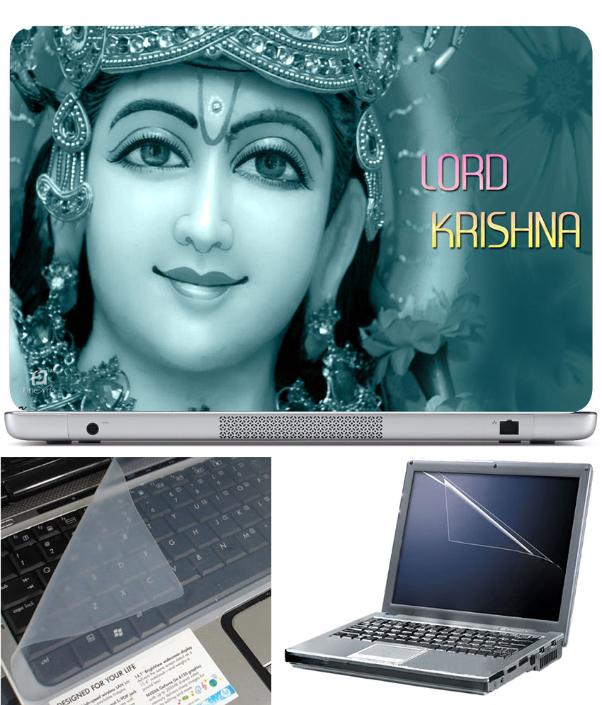 Finearts Laptop Skin 15.6 Inch With Key Guard Screen Protector Lord