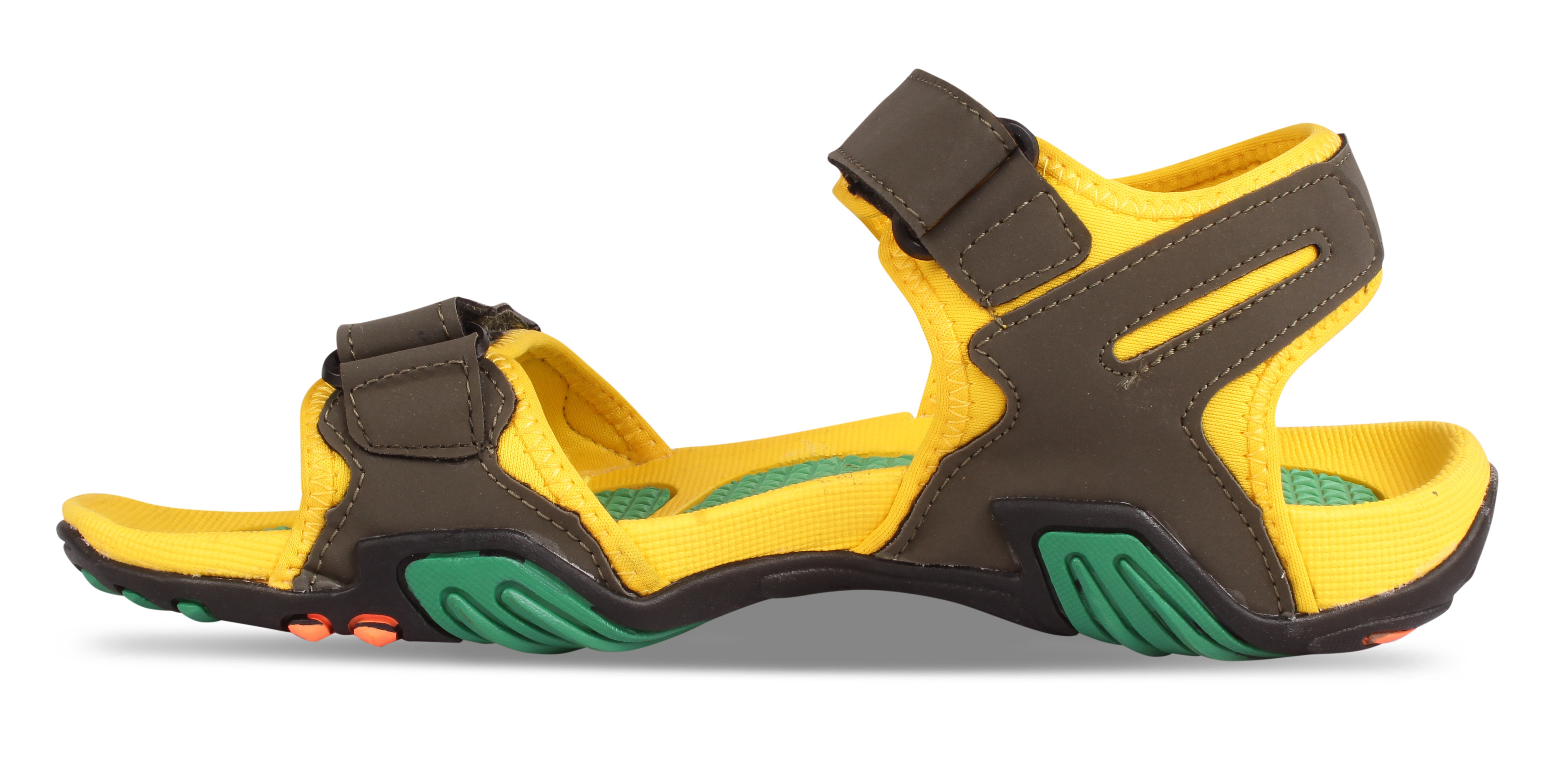 sparx men olive sandals