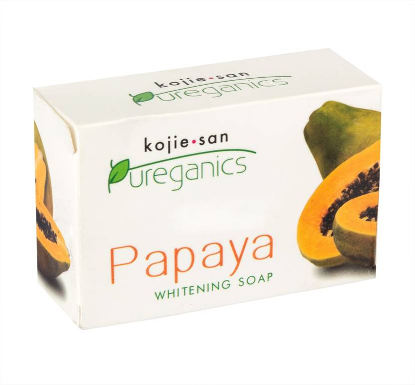 Buy Kojie San Pureganics Papaya Whitening Soap 135g Online @ ₹499 from ...