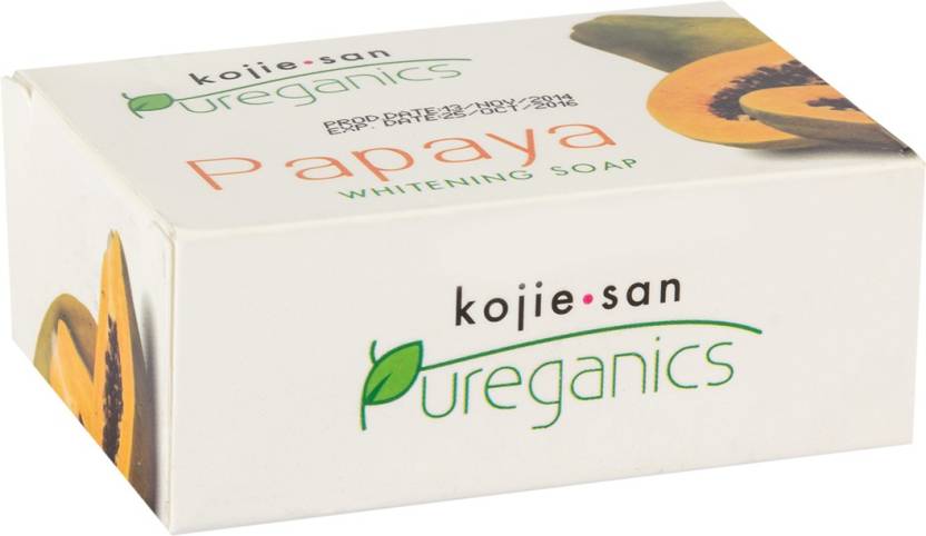 Buy Kojie San Pureganics Papaya Whitening Soap 135g Online @ ₹499 from ...