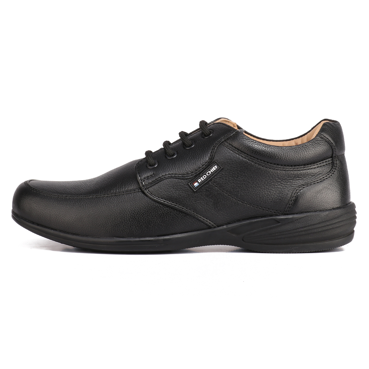Buy Red Chief Black Men Derby Casual Leather Shoes (RC3506 001) Online ...