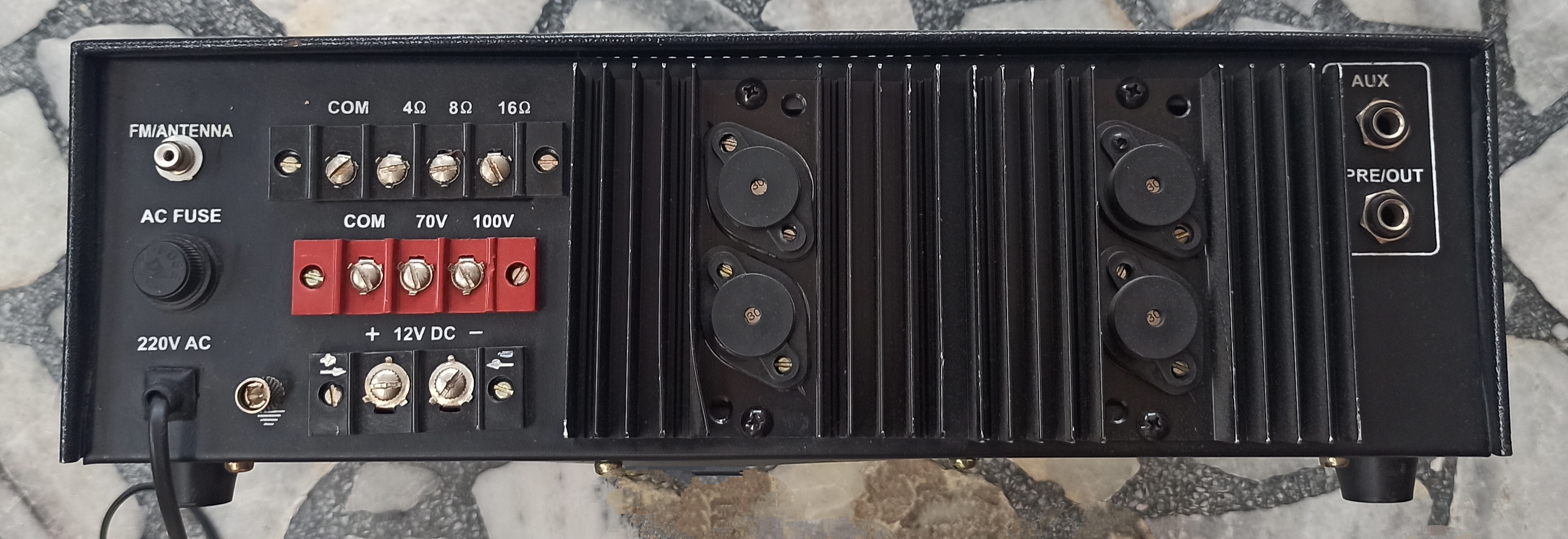 Buy STRANGER 120 WATT PROFESSIONAL POWER P.A. AMPLIFIER WITH DIGITAL