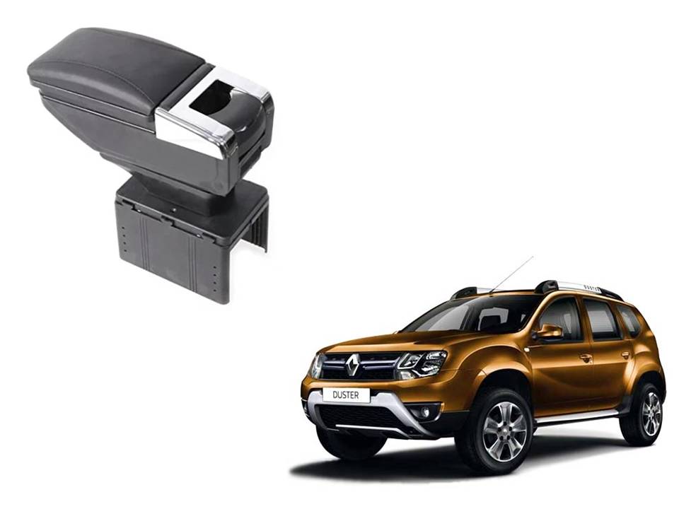 Buy Stylish Black Arm Rest Console For Renault Duster Arm Rest in