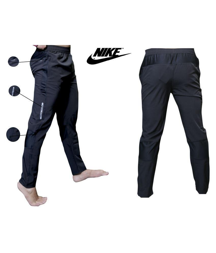 nike air max poly track pants black