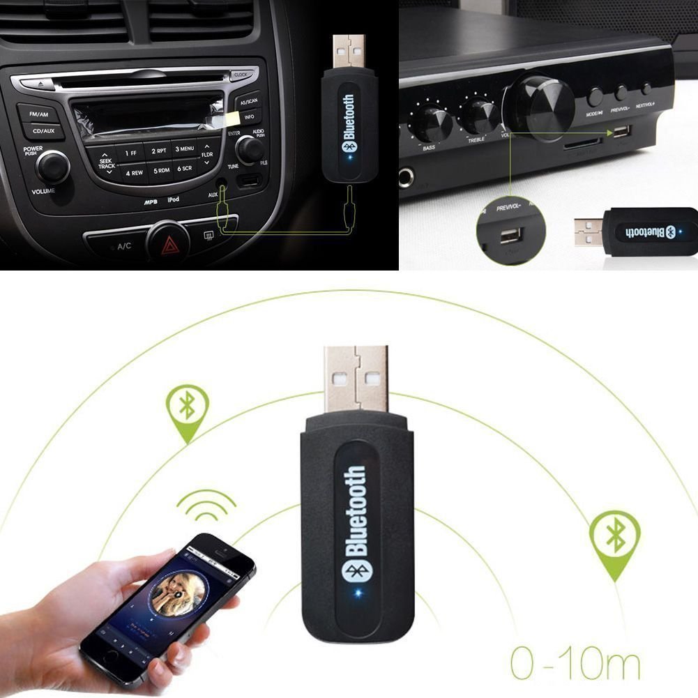 Buy Car Bluetooth Device with Audio Receive 3.5m Online @ ₹250 from ...