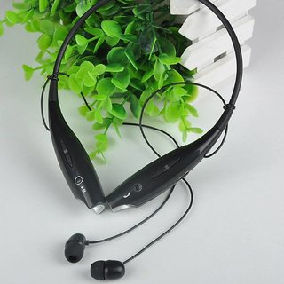 bbr Hsb 730 wireless Bluetooth Mobile Phone Headphones With calling functions Black