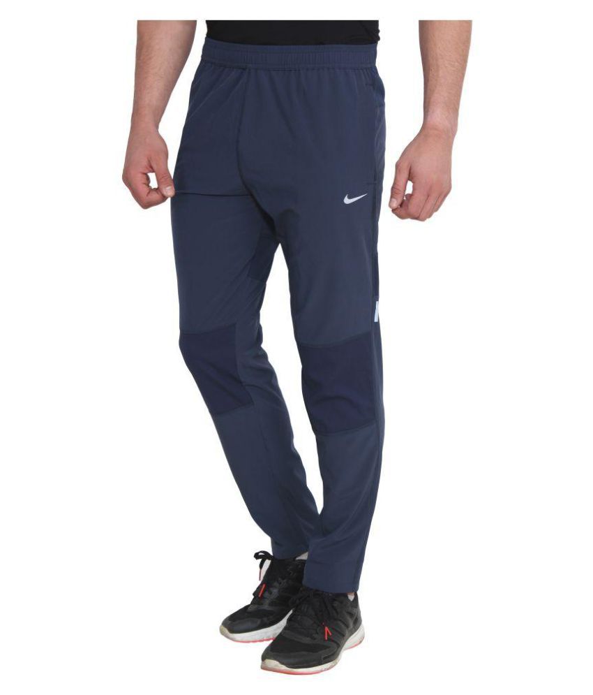Buy Nike Navy Polyester Lycra Track Pants Online @ ₹2559 from ShopClues