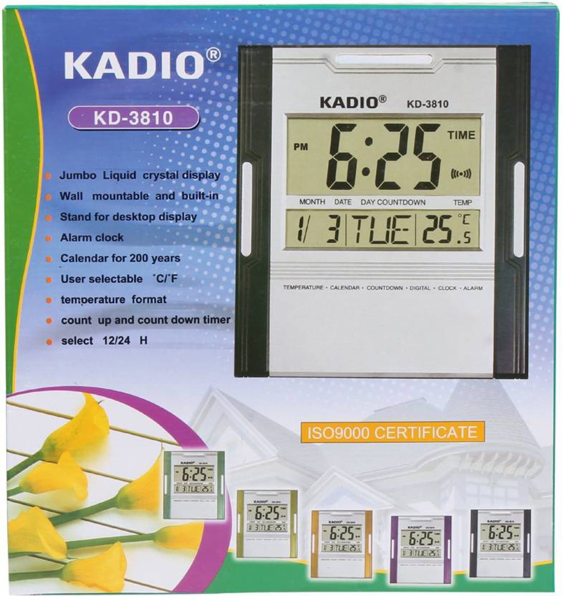 kadio watch time set