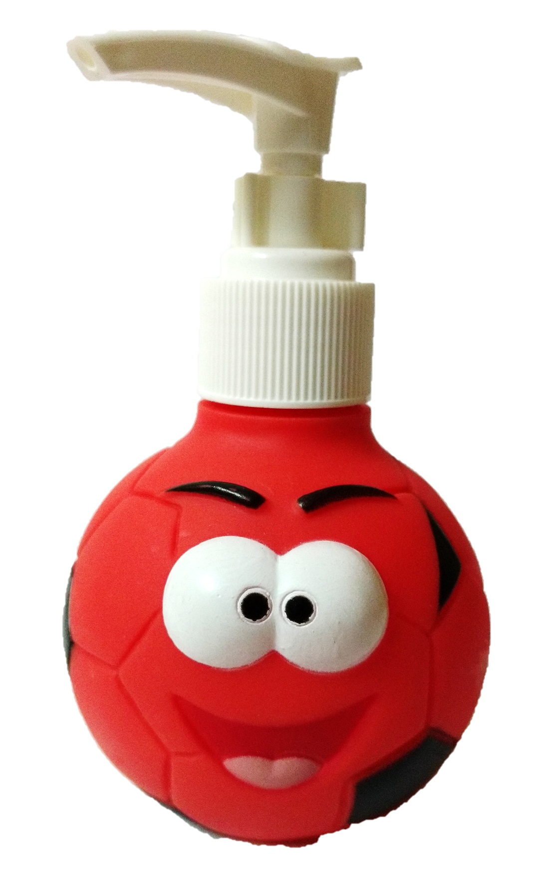 football soap dispenser