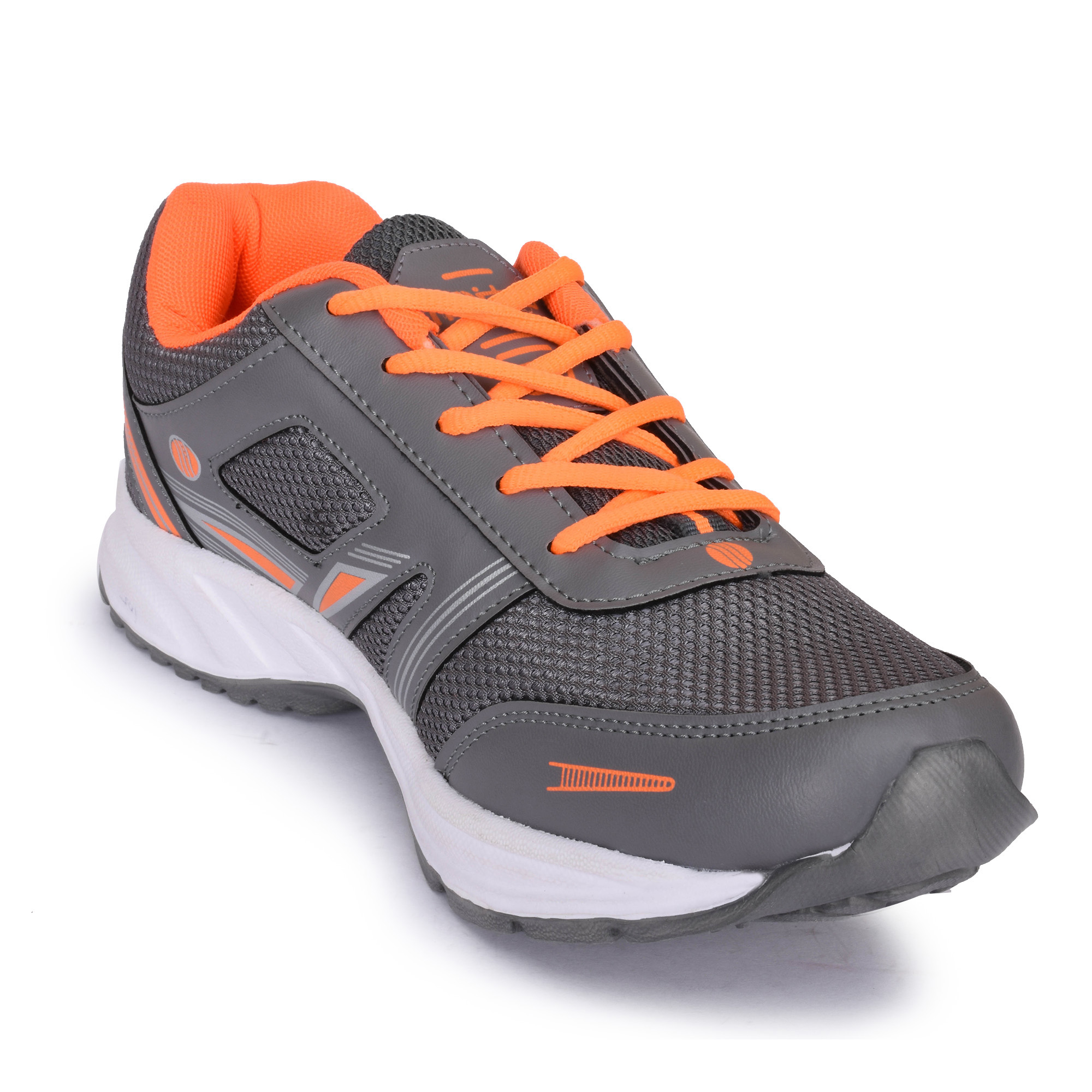 Buy Action Shoes Grey-Orange Sports shoes ESP-102-GREY-ORANGE Online ...