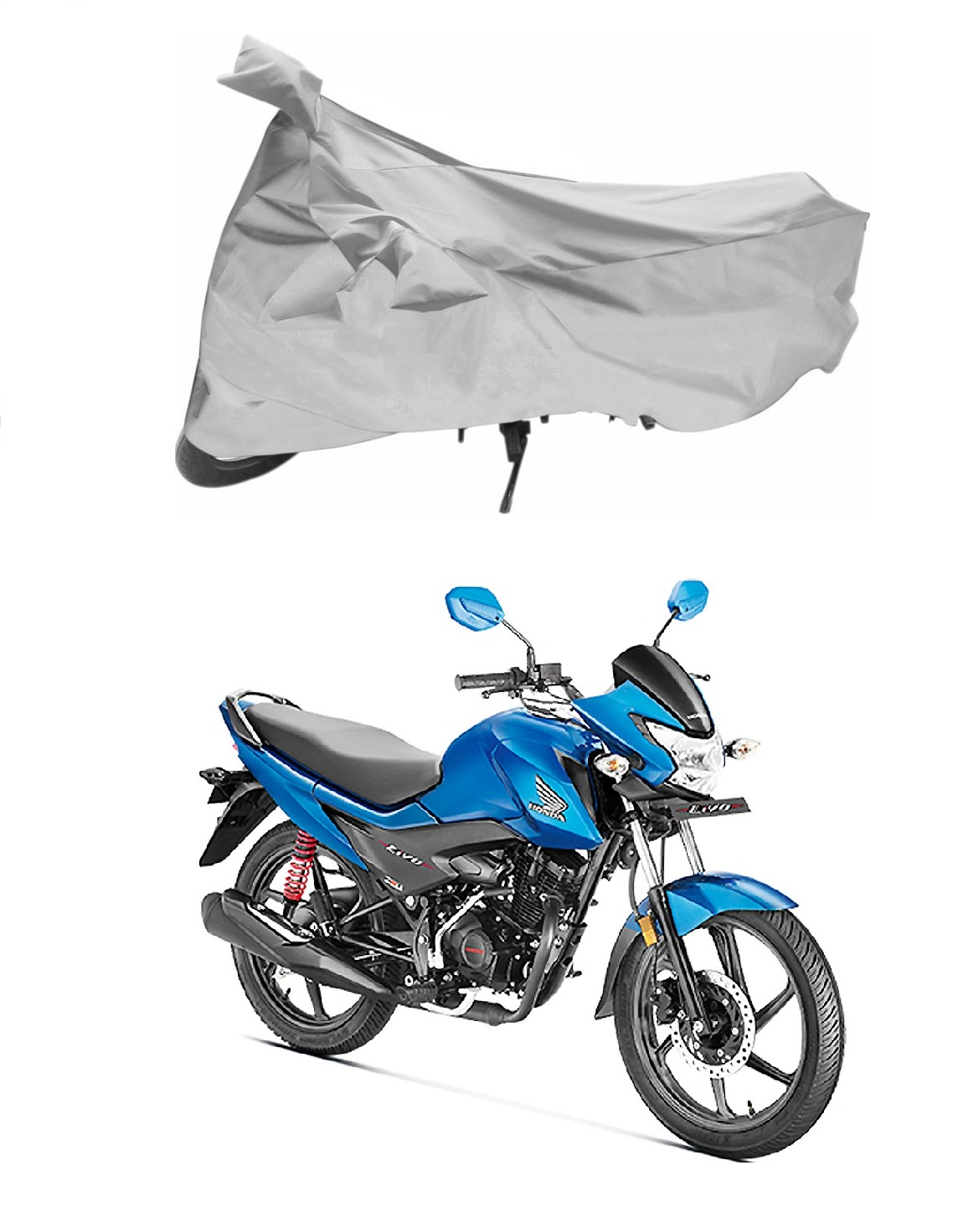 Buy Honda Livo Silver Bike Body Cover Online ₹349 from ShopClues