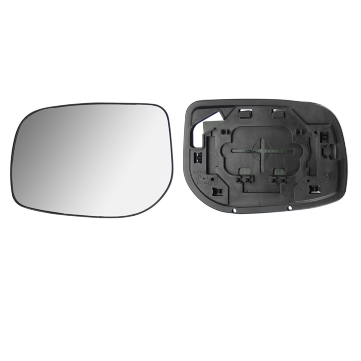 Buy Left Side Mirror Glass For Tata Tiago 20162018 Set Of 1 Pcs. Online ₹699 from ShopClues