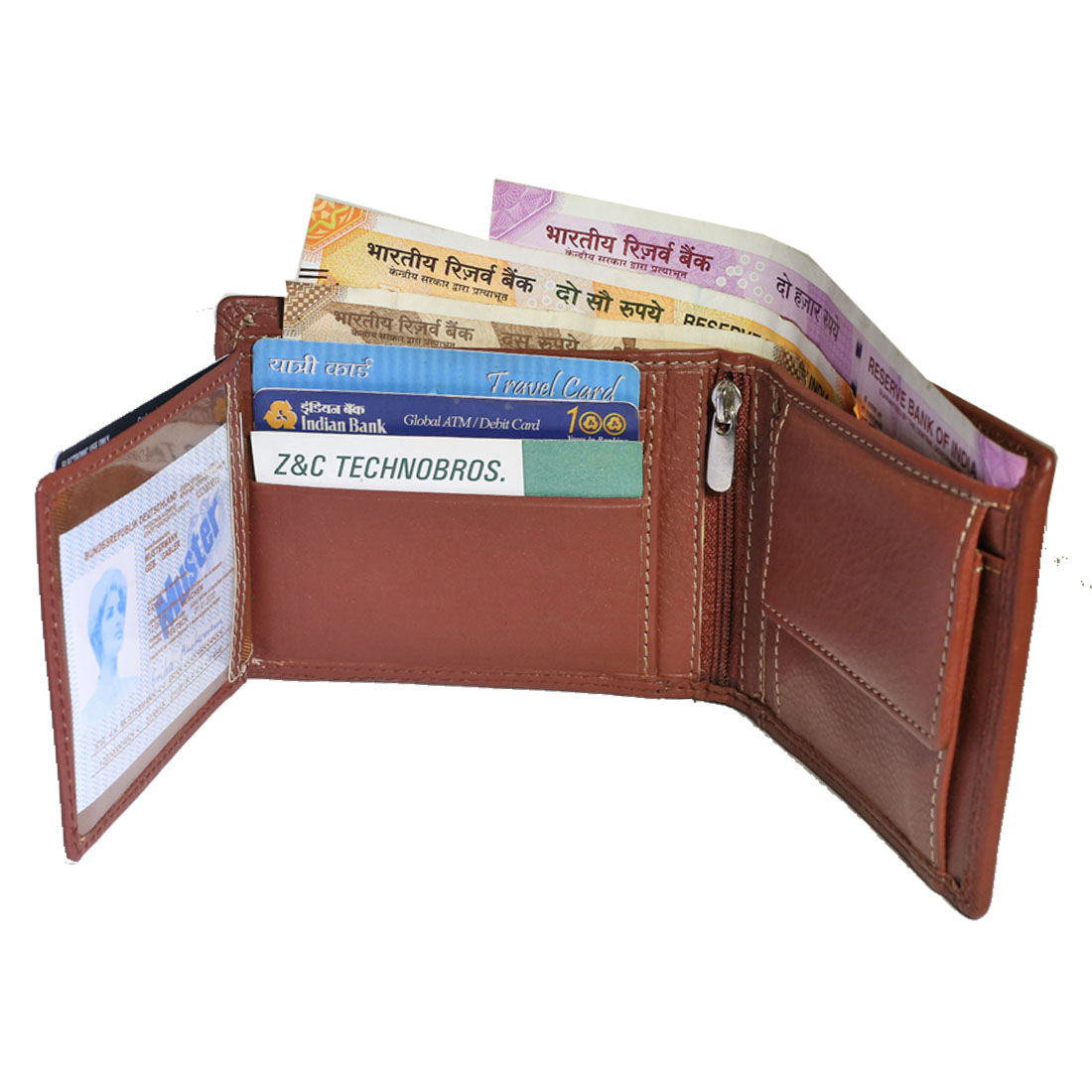 Buy Z and C Genuine Leather Wallet for Men Online @ _555 ...