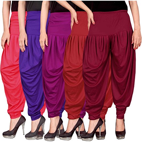 Buy Navyataa Women's Lycra Dhoti Pants For Women Patiyala Dhoti Lycra ...